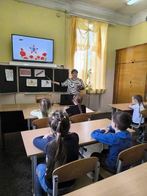 Урок Победы в Школе раннего развития детей "Солнце"